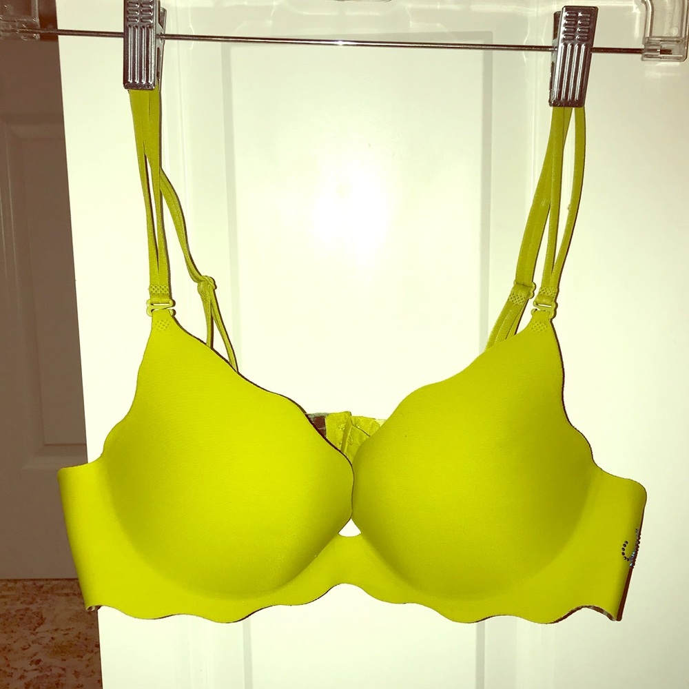 Lime Green Victoria’s Secret Bra